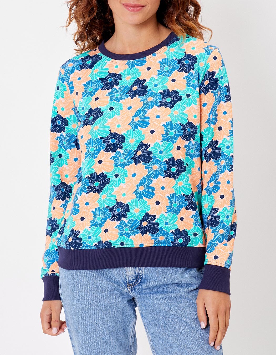 Sweat coton bio imprimé imprimé La Fiancée