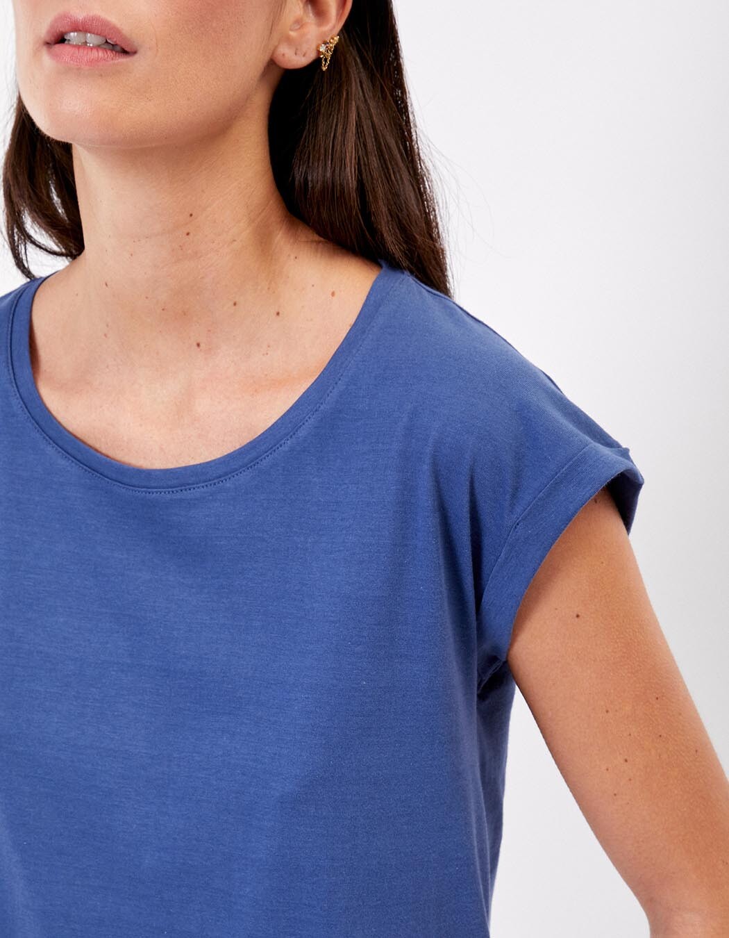 Tee shirt coton bio dentelle imprimé La Fiancée