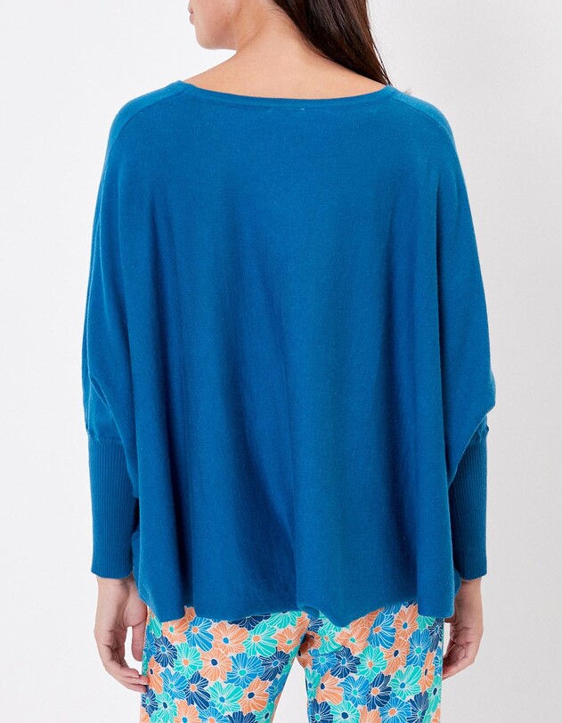 Pull oversize maille femme imprim&eacute; La Fianc&eacute;e