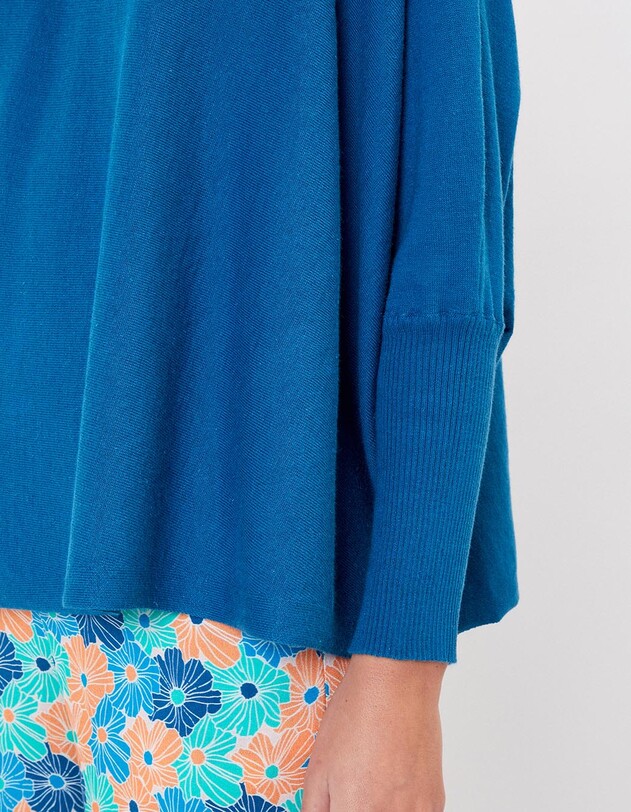 Pull oversize maille femme imprim&eacute; La Fianc&eacute;e