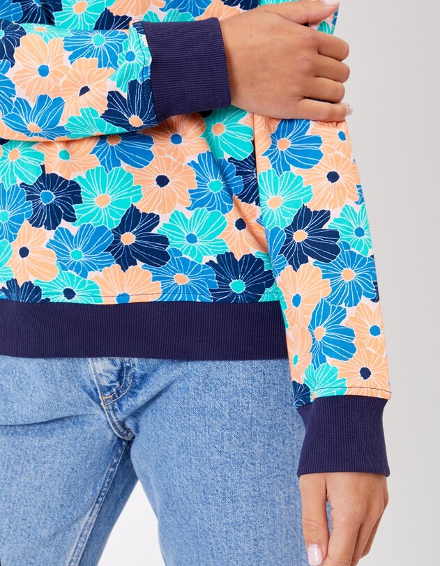 Sweat coton bio imprim&eacute; imprim&eacute; La Fianc&eacute;e