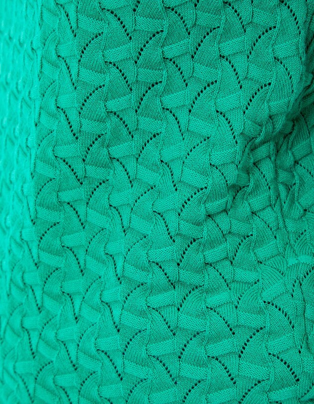 D&eacute;bardeur maille fantaisie imprim&eacute; La Fianc&eacute;e