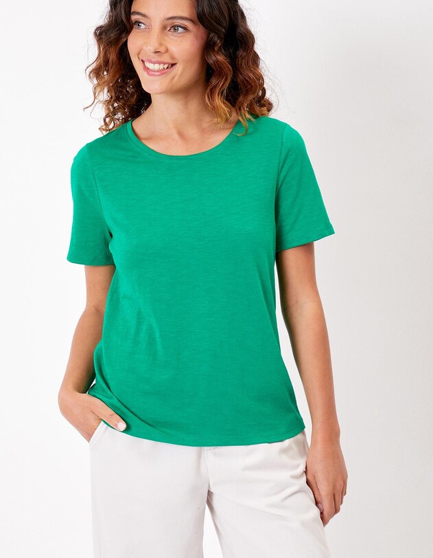 T-shirt coton flamm&eacute; bio imprim&eacute; La Fianc&eacute;e