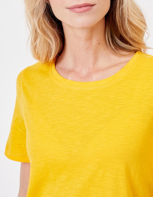 T-shirt coton flamm&eacute; bio imprim&eacute; La Fianc&eacute;e