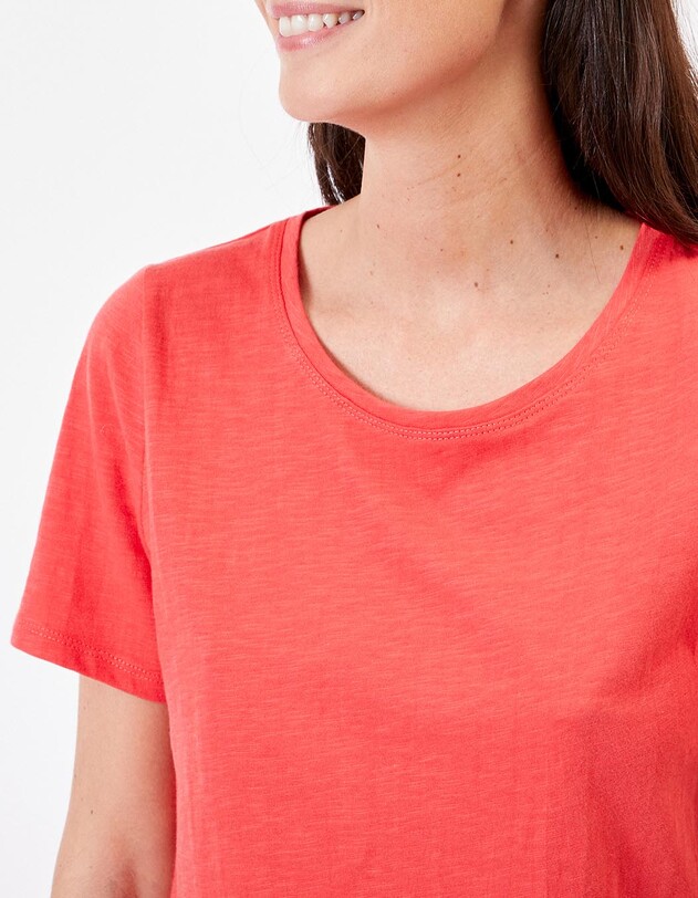 T-shirt coton flamm&eacute; bio imprim&eacute; La Fianc&eacute;e