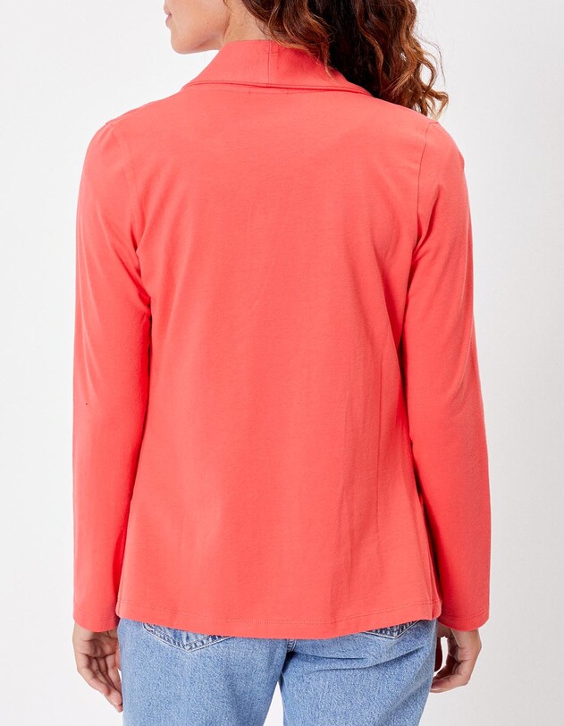 Veste souple maille bio imprim&eacute; La Fianc&eacute;e