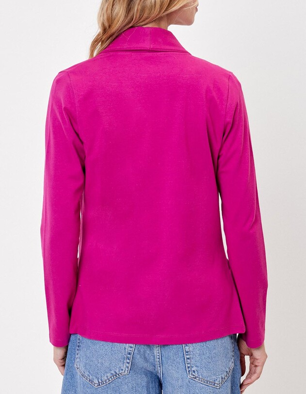 Veste souple maille bio imprim&eacute; La Fianc&eacute;e