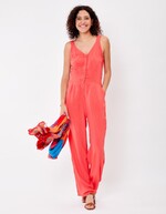 Combi-pantalon fluide imprim&eacute; La Fianc&eacute;e