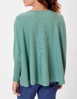 Pull oversize maille femme imprimé La Fiancée
