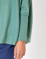 Pull oversize maille femme imprimé La Fiancée