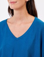 Pull oversize maille femme imprimé La Fiancée
