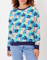 Sweat coton bio imprimé imprimé La Fiancée