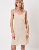 Dessous de robe en voile de coton bio imprim&eacute; La Fianc&eacute;e