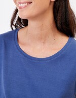 Tee shirt coton bio dentelle imprimé La Fiancée
