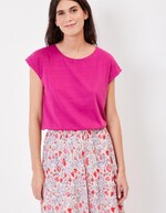 Tee shirt coton bio dentelle imprimé La Fiancée