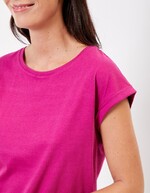 Tee shirt coton bio dentelle imprimé La Fiancée