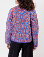 Veste matelassée doublée coton bio imprimé La Fiancée