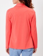 Veste souple maille bio imprimé La Fiancée