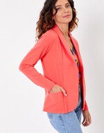 Veste souple maille bio imprimé La Fiancée