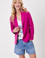 Veste souple maille bio imprimé La Fiancée