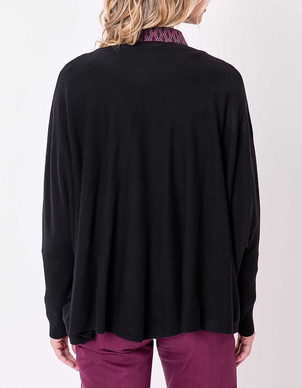 Pull oversize maille femme imprimé La Fiancée