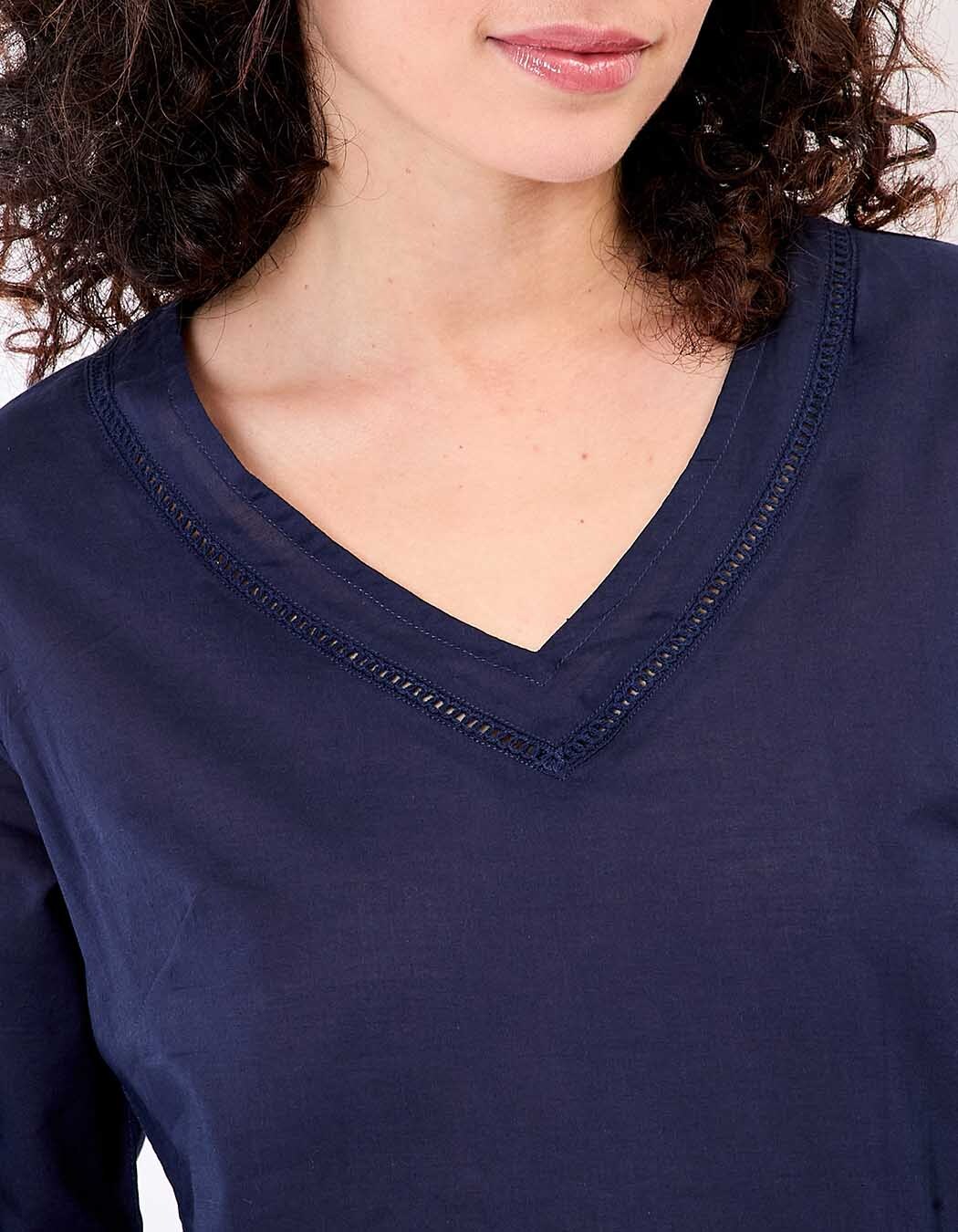 Tunique femme voile de coton bio imprimé La Fiancée