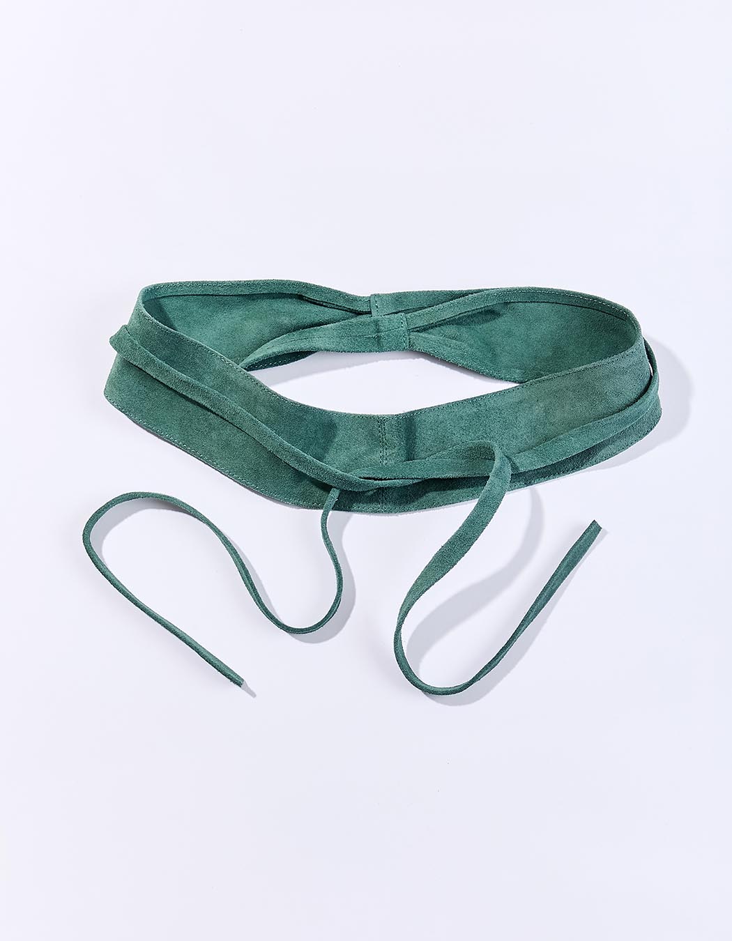 Ceinture en cuir à nouer imprimé La Fiancée