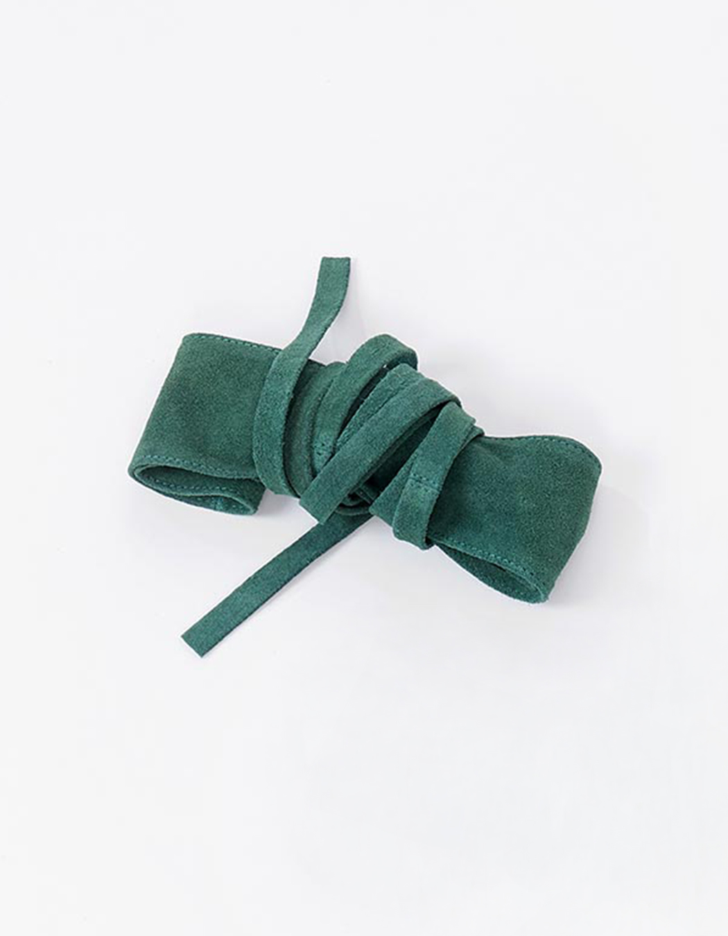 Ceinture en cuir à nouer imprimé La Fiancée