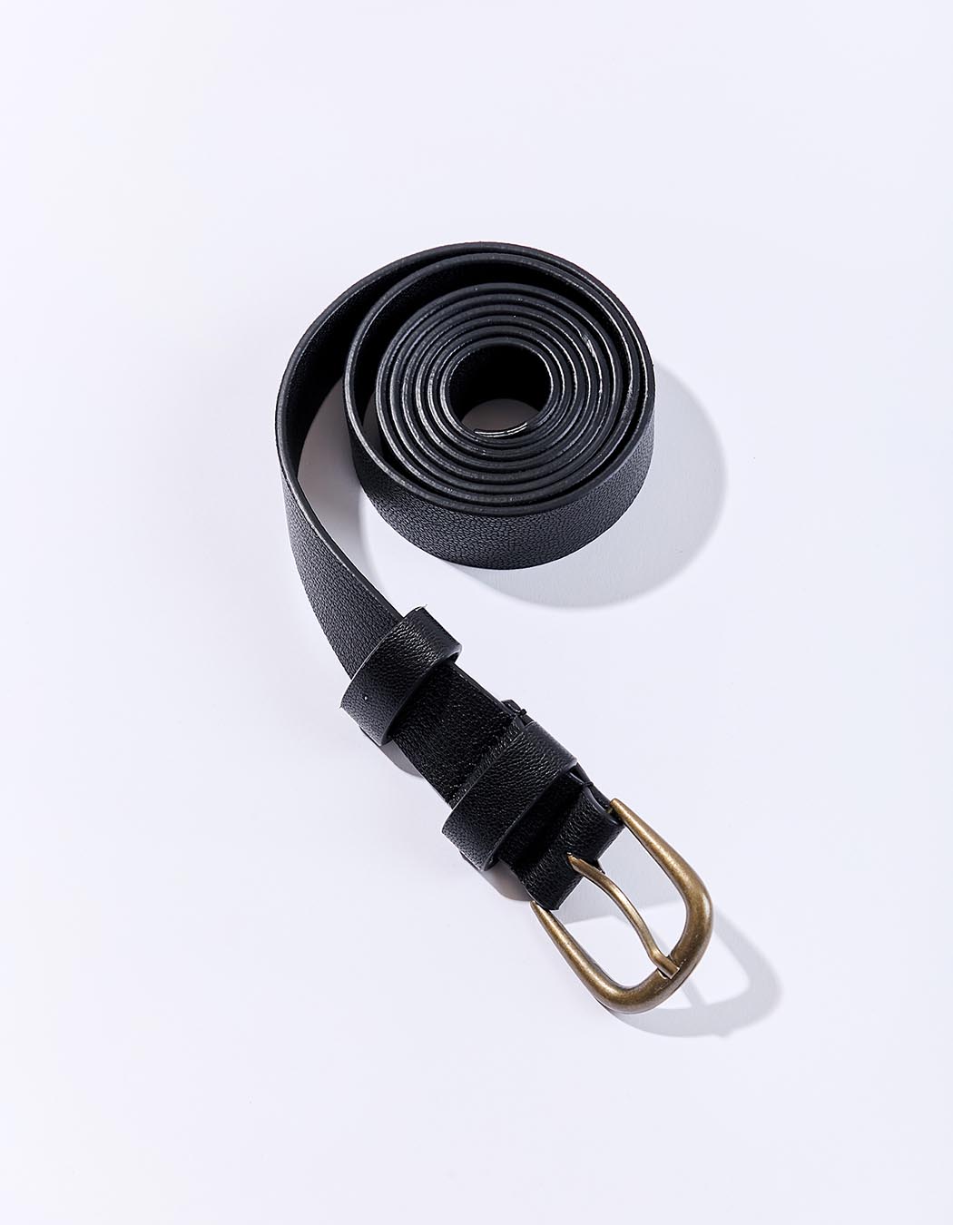 Ceinture en cuir avec boucle en métal imprimé La Fiancée