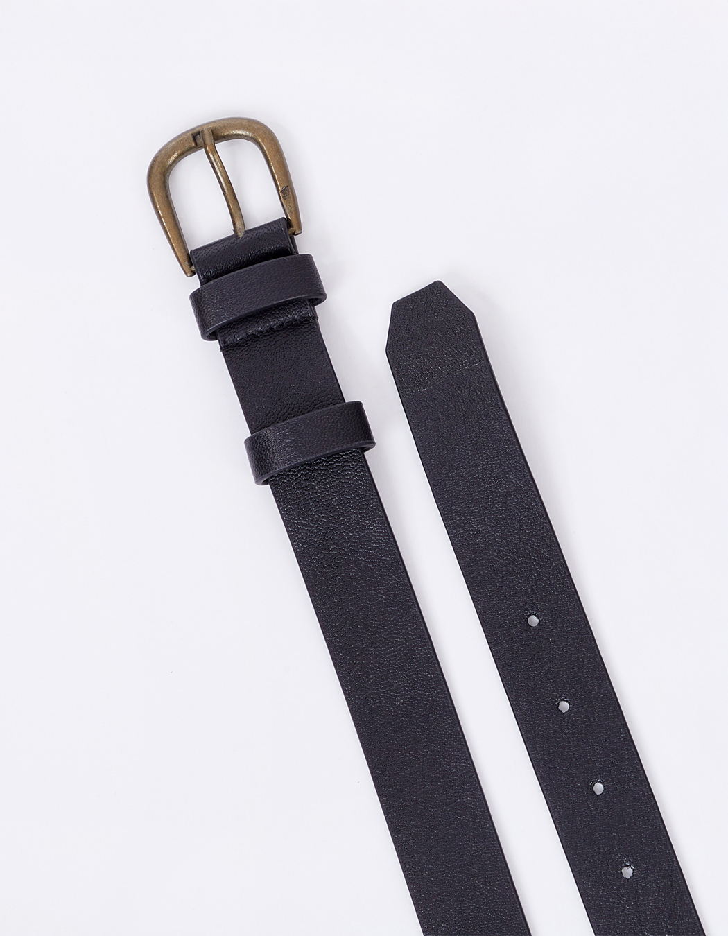 Ceinture en cuir avec boucle en métal imprimé La Fiancée