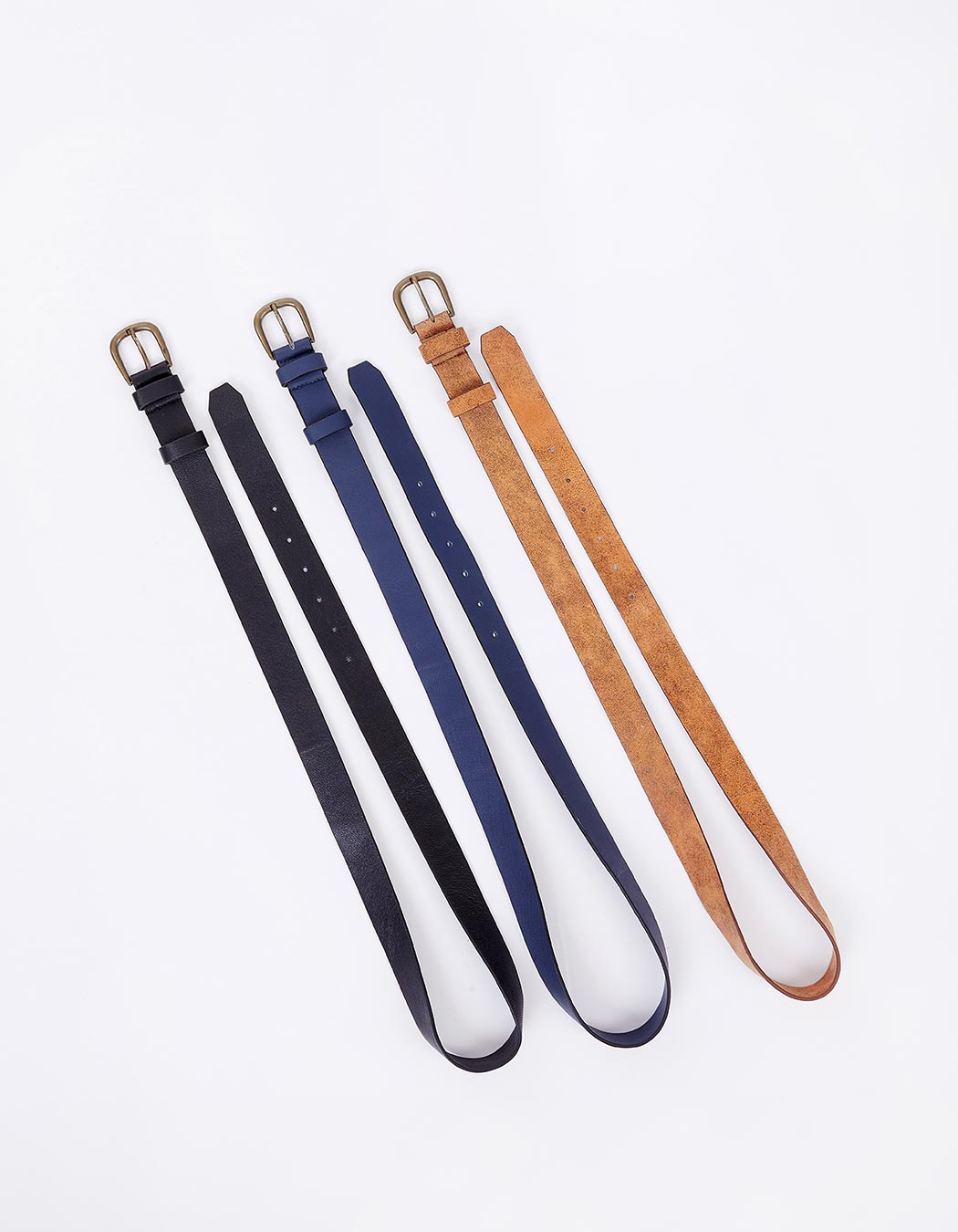 Ceinture en cuir avec boucle en métal imprimé La Fiancée