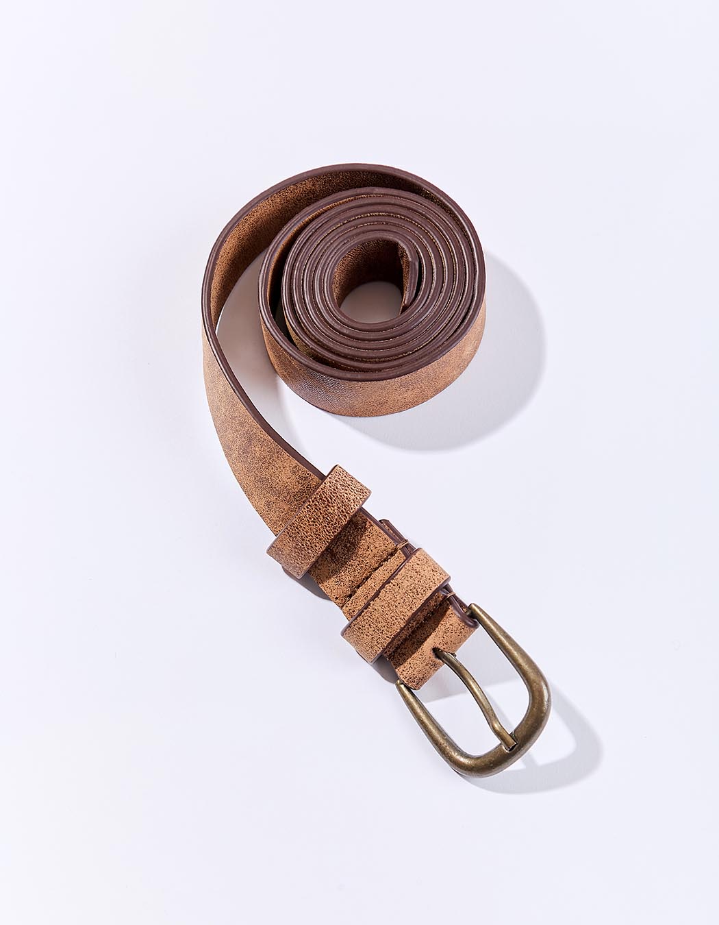 Ceinture en cuir avec boucle en métal imprimé La Fiancée