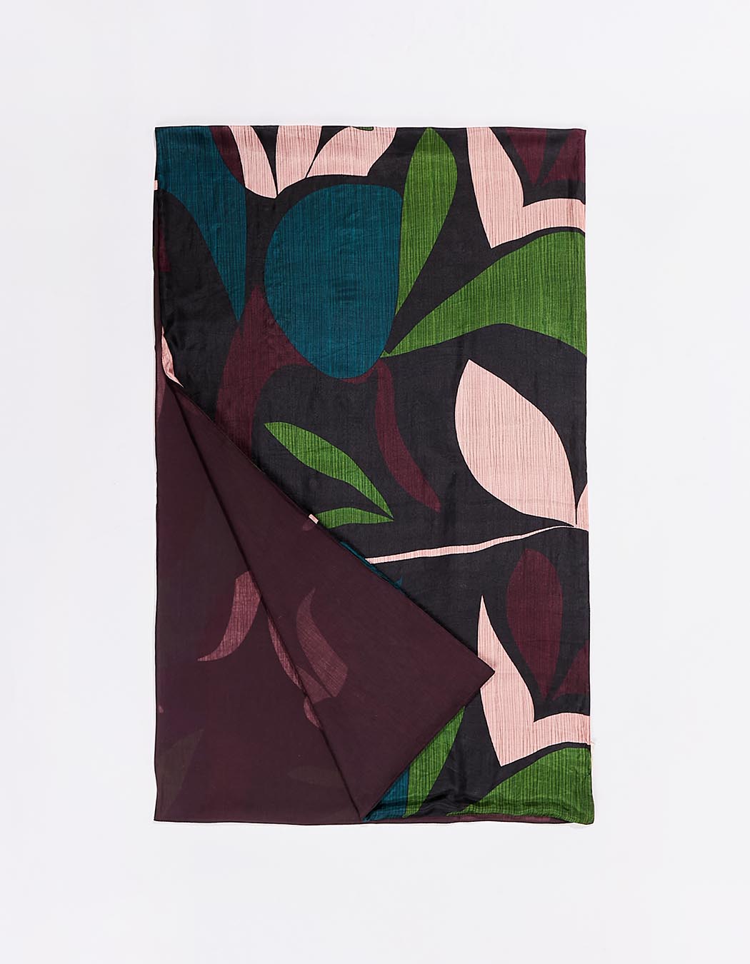 Foulard en soie rectangulaire imprimée imprimé La Fiancée