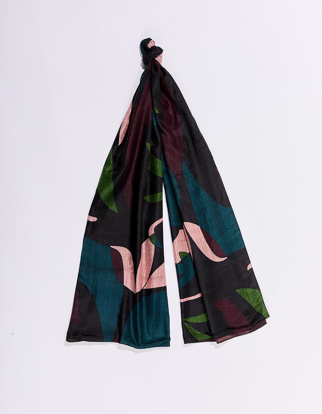 Foulard en soie rectangulaire imprimée imprimé La Fiancée