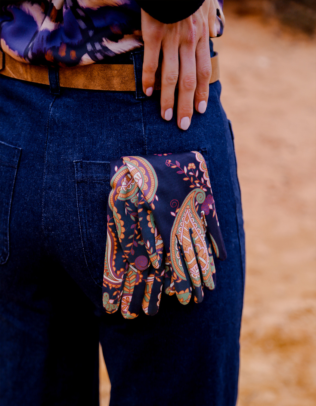 Gants imprimés femme imprimé La Fiancée