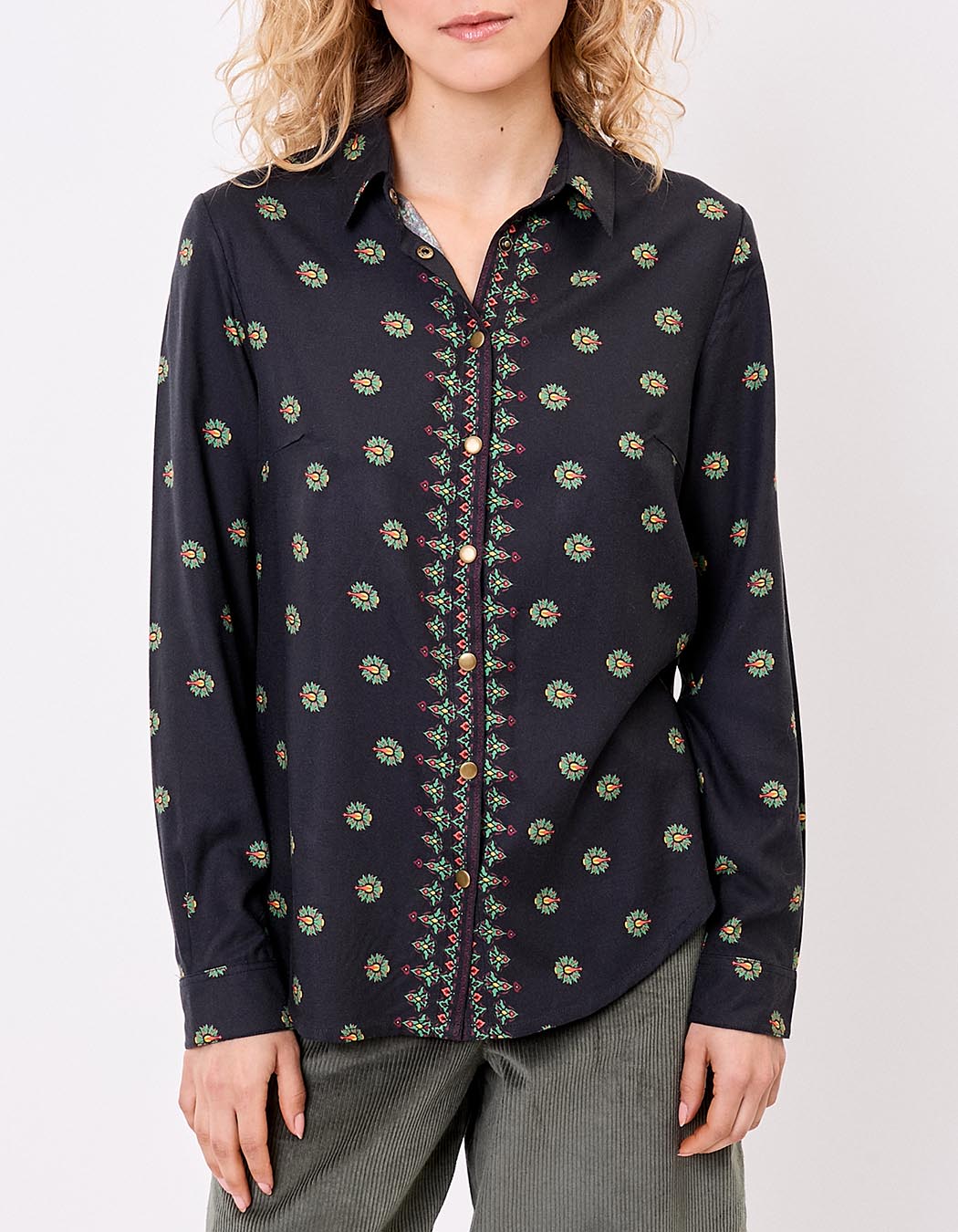 Chemise fluide femme imprimé La Fiancée