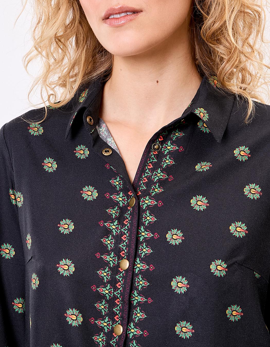 Chemise fluide femme imprimé La Fiancée