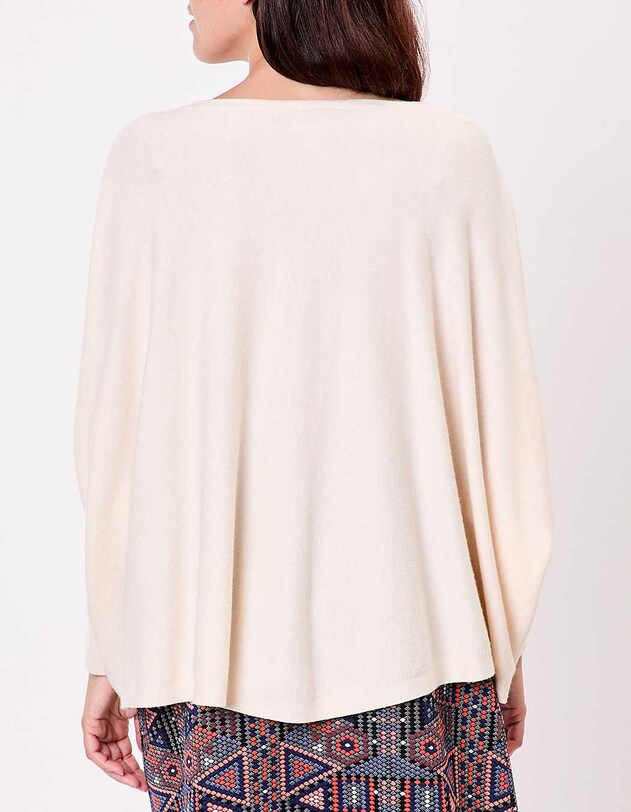 Pull oversize maille femme imprim&eacute; La Fianc&eacute;e