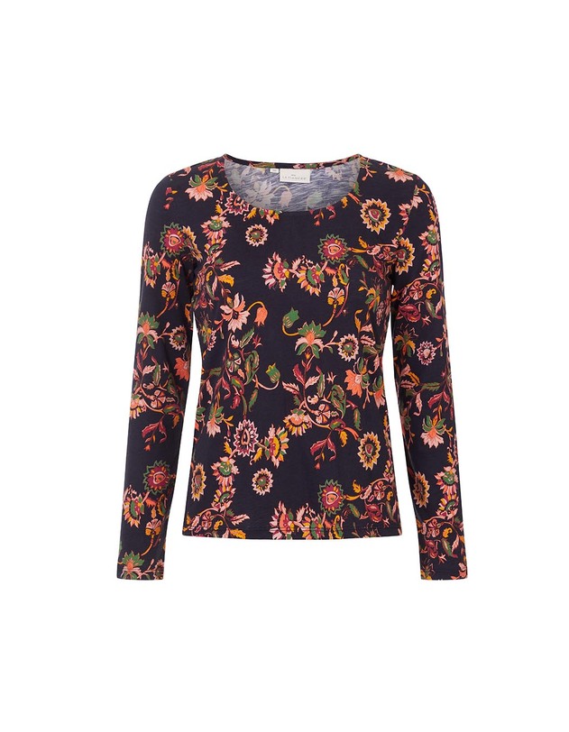 T-shirt coton flamm&eacute; bio imprim&eacute; imprim&eacute; La Fianc&eacute;e