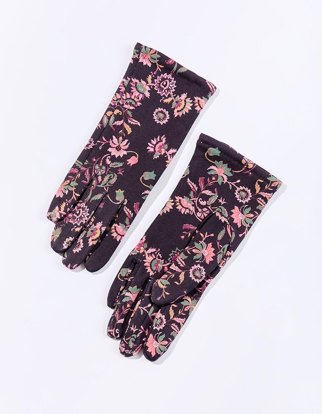 Gants imprim&eacute;s femme imprim&eacute; La Fianc&eacute;e