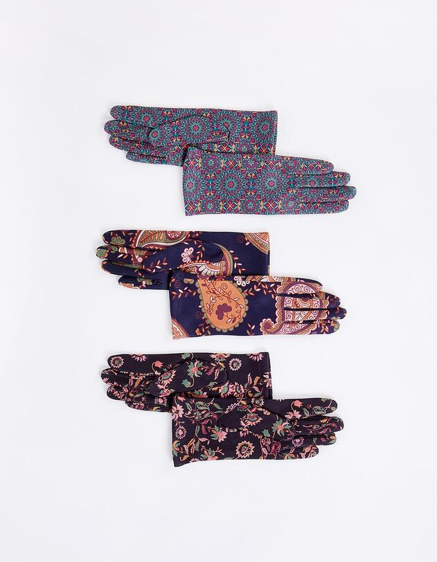 Gants imprim&eacute;s femme imprim&eacute; La Fianc&eacute;e