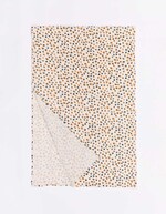 Foulard gaze de coton bio imprimé La Fiancée