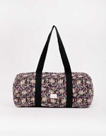 Sac bowling matelassé en coton bio imprimé La Fiancée