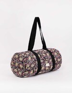 Sac bowling matelassé en coton bio imprimé La Fiancée