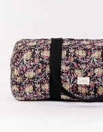Sac bowling matelassé en coton bio imprimé La Fiancée