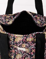 Sac cabas matelassé coton bio imprimé La Fiancée