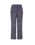 Pantalon large gaze de coton bio imprimé La Fiancée