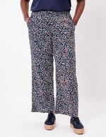 Pantalon large gaze de coton bio imprimé La Fiancée