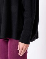Pull oversize maille femme imprimé La Fiancée