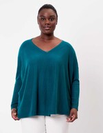 Pull oversize maille femme imprimé La Fiancée